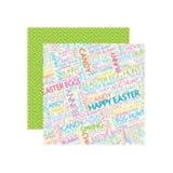 Reminisce Happy Easter Easter Words Paper