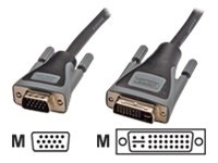 DIGITUS Anschlusskabel DVI-I 24+5 auf VGA HD DSUB15 2m AWG28 Dual Link M/M Preisvergleich