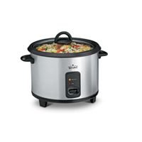 Rival 20-Cup Stainless Steel Rice Cooker