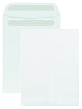 Columbian CO740 9x12-Inch Catalog Self-Seal Recycled White Envelopes, 100 Count
