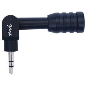 Micro Innovations Mini Microphone 3.5mm Jack Black Ultra Portable PC & Mac Compatible by 