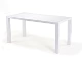 Presto mobilia 10287 Esstisch Ice 150 x 80 75 cm hochglanz-weiss
