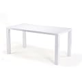Presto mobilia 10287 Esstisch Ice 150 x 80 75 cm hochglanz-weiss