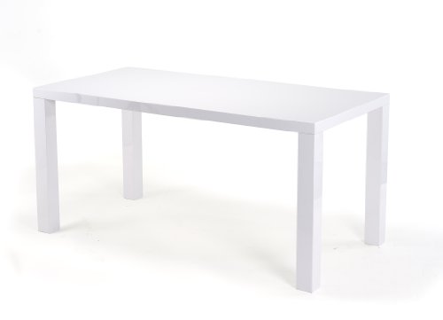 Ilert Presto mobilia 10287 Esstisch Ice 150 x 80 75 cm hochglanz-weiss