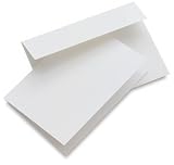 Strathmore Blank Cards and Envelopes - Stamping Card (No Deckle), Announcement, Box of 10