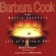 Barbara Cook Sings Mostly Sondheim