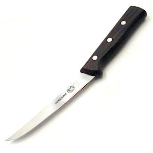 6 Curved Flexible Boning Knife with Rosewood Handle (13-0032) Category: Boning Knives by Swiss Army Brands Inc