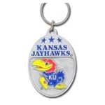 College Team Logo Key Ring - Kansas Jayhawks