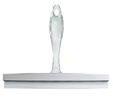 Zia Clear and Stainless Steel Squeegee