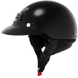 NOLAN CRUISE MET BLACK XL MOTORCYCLE Open-Face-Helmet