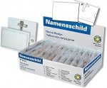 Produkt-Bild: Namensschild Format 54 x 90 mm - 50 St&uuml;ck