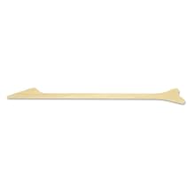 Puritan 2181 Medical Packaging Style Wood Cervical Non-Sterile Scraper, 7" Overall Length (Case of 5000)