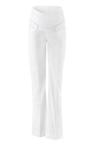 bellybutton Meret 2961-1 Damen Umstandsmode Umstandsmode/ Hosen, Gr. 46 (3XL) Wei Preisvergleich