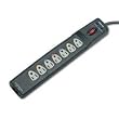 Fellowes 7 Outlets Surge Suppressor - Receptacles: 7 - 1600J