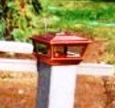 Maine Ornamental Solar Post Cap Light 5x5 Maine Ornamental Solar Post Cap Light 5x5