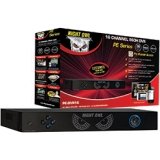 Night Owl Security PE-DVR16-1TB 16-Channel DVR System with HDMI Output 960H Recording and 1TB HDD (Black)