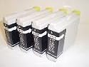 4 black Brother Compatible Ink cartridges by "ink cartridge  king" (1 full set + 1 extra black) LC1000BK LC1000C LC1000M LC1000Y  LC-1000BK LC-1000C LC-1000M LC-1000Y LC970BK LC970C LC970M LC970Y  LC-970BK LC-970C LC-970M LC-970Y for the DCP-130C DCP-135C DCP-150C  DCP-153C DCP-157C DCP-330C DCP-350C DCP-540CN DCP-560CN DCP-750CW  DCP-750WN DCP-770CW MFC-230C MFC-235C MFC-240C MFC-260C MFC-440CN  MFC-465CN MFC-660CN MFC-665CW MFC-680CN MFC-685CW MFC-845CW MFC-885CW  MFC-3360C MFC-5460CN MFC-5860CN FAX-1360 FAX-1460 FAX-1560 FAX-2480C