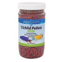 Petsolutions Cichlid Pellets - 5.5 OZ. LARGE PELLET