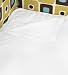 QuickZip Crib or Toddler Zipper Sheet - Organic Cotton - White