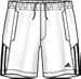 Adidas Short Response Court weiß P44892 2010