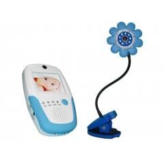 Video Babyphone wireless mit Bild und Ton blau