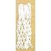 White Nylon Basketball Net - Quantity of 24