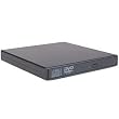 24x10x24 USB 2.0 External Slim CDRW/8x DVD-ROM Drive (Black)