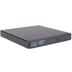 24x10x24 USB 2.0 External Slim CDRW/8x DVD-ROM Drive (Black)
