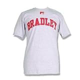 Bradley Braves Icon & Arch Short Sleeve T-shirt