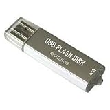 8GB RYOTECH Slim Aluminum Pendrive with Neon Blue LED and Neck Strap