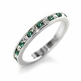 Jewelry - Emerald Swarovski Ring SZ 6