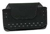 Cellular Innovations Envy Horizontal Leather Cell Phone Case - Black