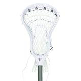 Sporting Goods : Brine Lacrosse Cyber Pro Strung Lacrosse Head (White)