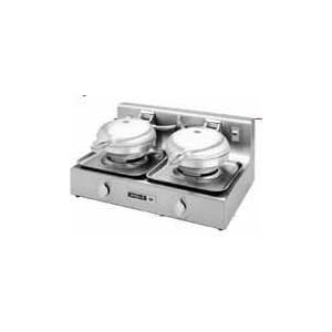Wells Dual Waffle Baker – 7\” Round - 1800 Watts – 120 Volts – WB2