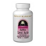 Alpha-Lipoic Acid 100mg 30 Tablets - By Source Naturals
