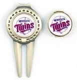 Minnesota Twins Hat Clip Marker & Divot Tool