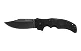 Cold Steel Recon 1 Folding Knife Black-T Plain Clip Point/Ambi Thumb Disc Ultra Lock/Pocket Clip 4 Cold Steel Recon 1 Folding Knife Black-T Plain Clip Point/Ambi Thumb Disc Ultra Lock/Pocket Clip 4