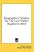 Books : Biographical Studies By The Late Walter Bagehot (1881)