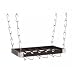 Ceiling Mounted Wine Rack (Espresso) (23"H x 12"W x 13"D)