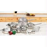 16pc 5-Ply Surgical Stainless Steel Cookware Set product image