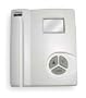 Dayton 1UHG1 Line V T-stat, Electronic, Heat, White, LCD
