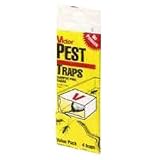 Victor Glue Pest Traps 6 Pack w/ 4 per Pack (24 Traps Total)