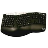 Adesso Tru-Form Media PCK-208B - Keyboard - PS/2, USB - 105 keys