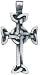 Lendlefoot Cross Pendant for Confidence & Courage