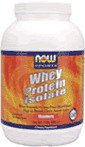 Whey Protein Isolate 2 LBs ( Strawberry Flavor ) NOW Foods