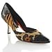 Beverly Feldman Animal Print and Snakeskin Pump