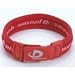 Phiten Titanium Bracelet : Color-Red, Size-Medium(7