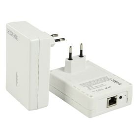 KOENIG POWERLINE ADAPTER KIT HOMEPLUG NETZWERK STROMNETZWERKADAPTER DLAN