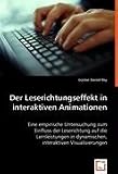 Der Leserichtungseffekt in interaktiven Animationen