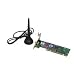 HiRO H50170 54Mbps Wireless-G Low Profile PCI Adapter with 2dBi Omni Direction Antenna (H50170)